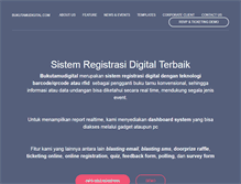Tablet Screenshot of bukutamudigital.com